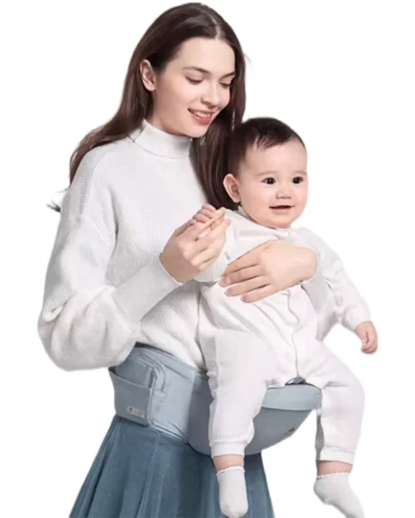 Baby Hip Carrier, Ergonomic Carrier with Non-Slip Hip Seat Surface Newborn to Toddler for 0-36 Months - 图片 2
