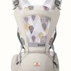 Breathable 2-in-1 Baby Hip Seat Carrier, Ergonomic Infant Waist Stool & Backpack, All-Season Use, Wholesale