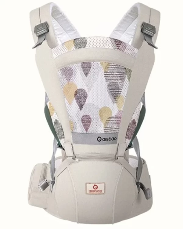 Breathable 2-in-1 Baby Hip Seat Carrier, Ergonomic Infant Waist Stool & Backpack, All-Season Use, Wholesale