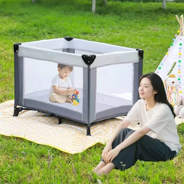 Children's Playpen Portable Baby Play Yard No Assembly Needed, Foldable for Indoor/Outdoor Use, Wholesale - 图片 5