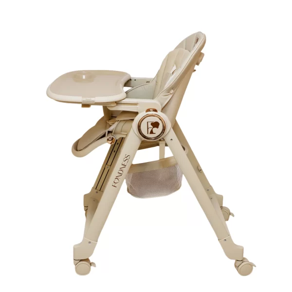 Multi-Functional Baby High Chair with Adjustable Footrest, Backrest & Height - 图片 3