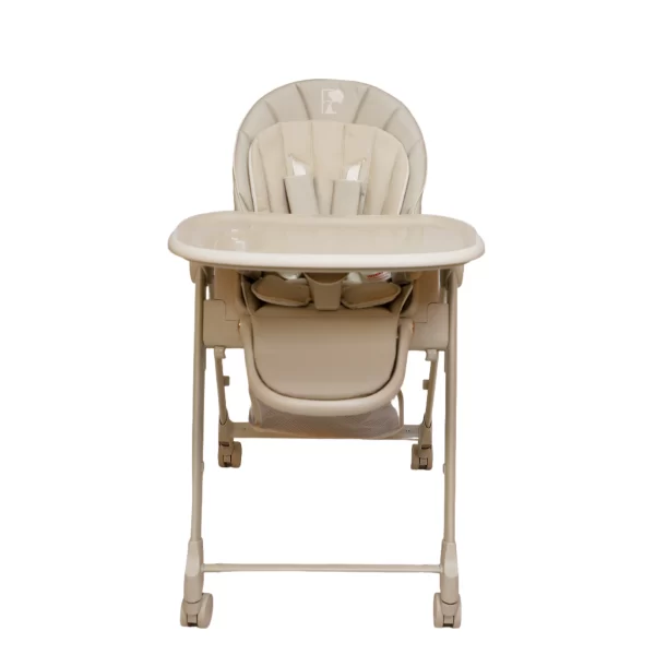 Multi-Functional Baby High Chair with Adjustable Footrest, Backrest & Height - 图片 5