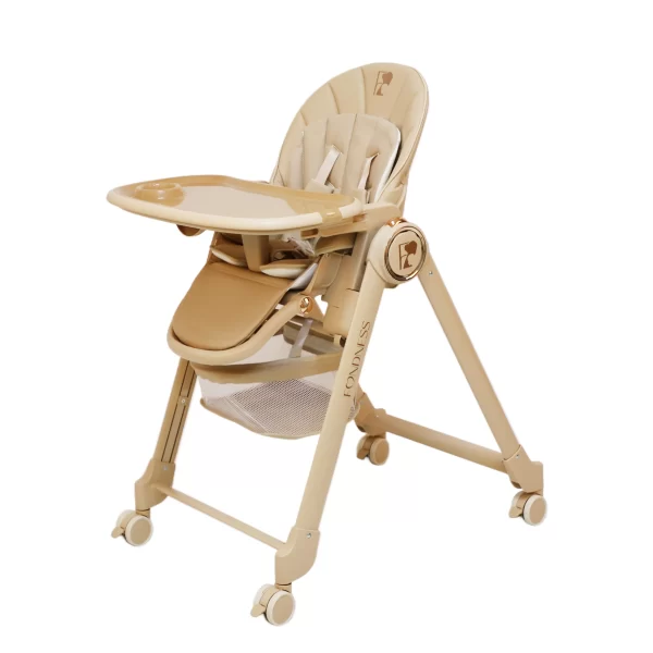 Multi-Functional Baby High Chair with Adjustable Footrest, Backrest & Height - 图片 8