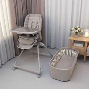 2 in 1 Baby High Chair and Bassinet Cradle Multi-Functional Convertible Chair for Napping & Feeding, Wholesale