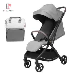 FTC019 Lightweight Travel Stroller For Baby & Toddler, Compact Folding with Reversible Seat Magnetic Buckles
