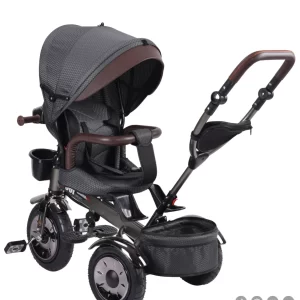 Wholesale Premium Kids Tricycle Stroller, Parent Push Control, Removable Sunshade, Shock-Absorbing Wheels, Ride-On Toy for Boys Girls