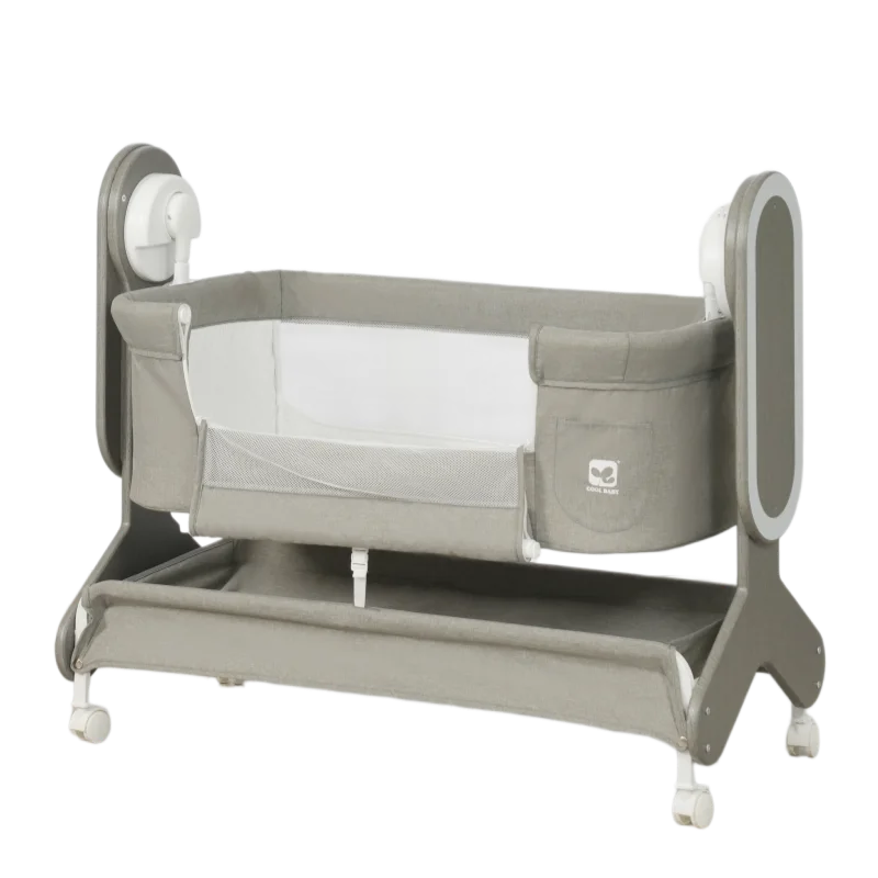 Wholesale Baby Rocking Bed Comfortable Electric Auto Baby Swing Bed With Soft Mattress and Toys - 图片 7