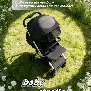 Wholesale Premium Lightweight Newborn Travel Stroller – Portable One-Click Fold Pram with Full Safety & Comfort Features