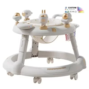 Wholesale Multifunctional Anti-Rollover Baby Walker with Music & Light Toys