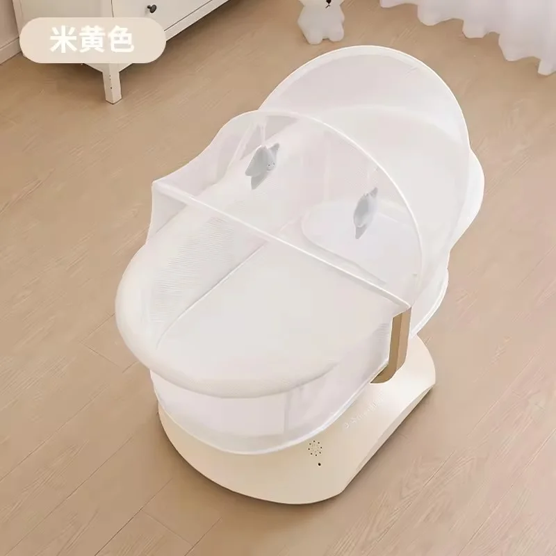 Wholesale Smart Electric Rocking Chair 6 Swing Modes with 12 Music Tracks Mattress Usable in Both Winter and Summer Suitable for Infants - 图片 4