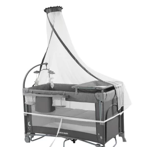 Wholesale Seamlessly transforms from newborn crib to toddler playpen with a built-in changing table and storage pockets for ultimate convenience