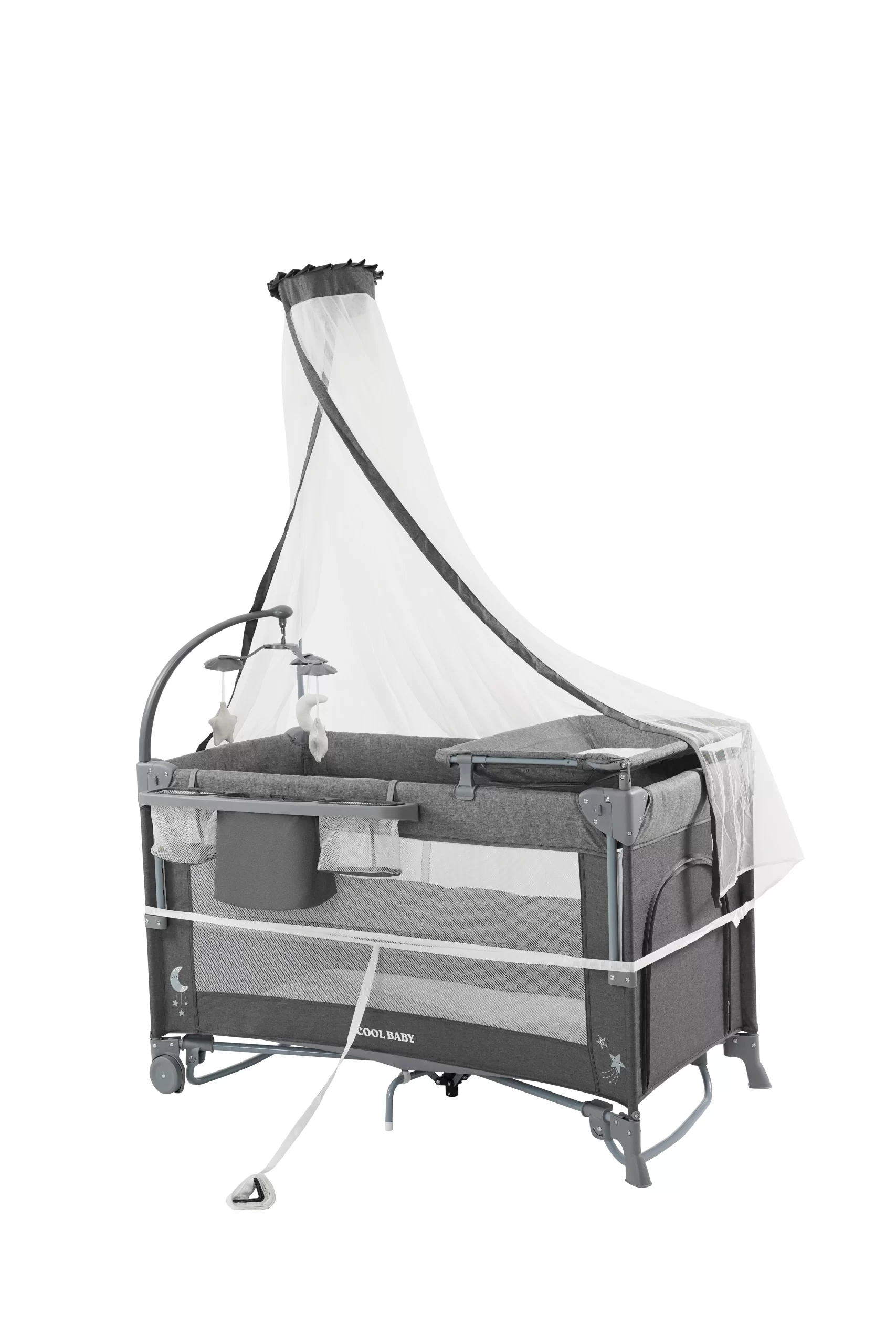 Wholesale Seamlessly transforms from newborn crib to toddler playpen with a built-in changing table and storage pockets for ultimate convenience