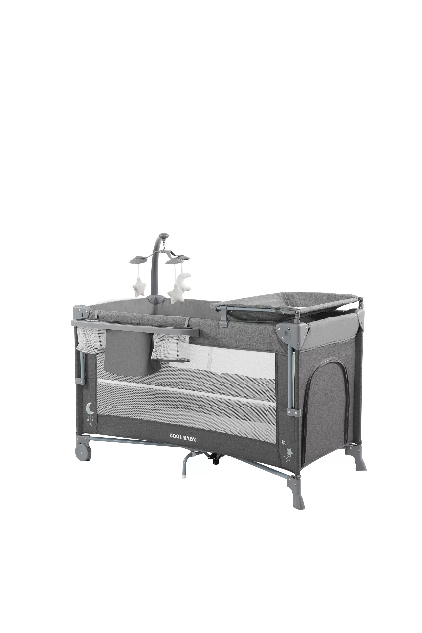 Wholesale Seamlessly transforms from newborn crib to toddler playpen with a built-in changing table and storage pockets for ultimate convenience - 图片 21