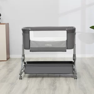Wholesale 3-in-1 Baby Bassinet Bedside Sleeper, Adjustable Portable Crib with Storage & Mosquito Net