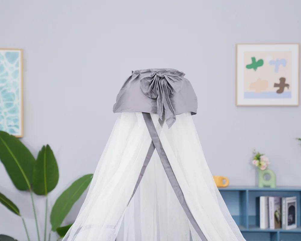 Wholesale Foldable Multifunctional Baby Playard Crib with Mosquito Net, Changing Table, Toy Bar & Storage - 图片 3