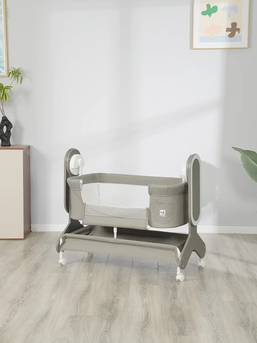Wholesale Baby Rocking Bed Comfortable Electric Auto Baby Swing Bed With Soft Mattress and Toys - 图片 2