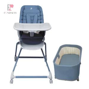 2 in 1 Baby High Chair and Bassinet Cradle Multi-Functional Convertible Chair for Napping & Feeding, Wholesale