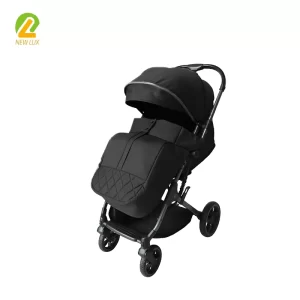 Wholesale All-Weather Luxury Baby Stroller: Reversible Handle, Compact Fold, Full Protection