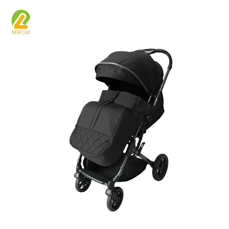 Wholesale All-Weather Luxury Baby Stroller: Reversible Handle, Compact Fold, Full Protection