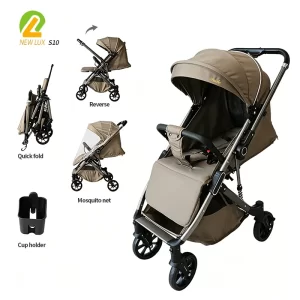 Wholesale NEW LUX S10 All-Season Travel Baby Stroller | One Hand Fold & Reversible Seat